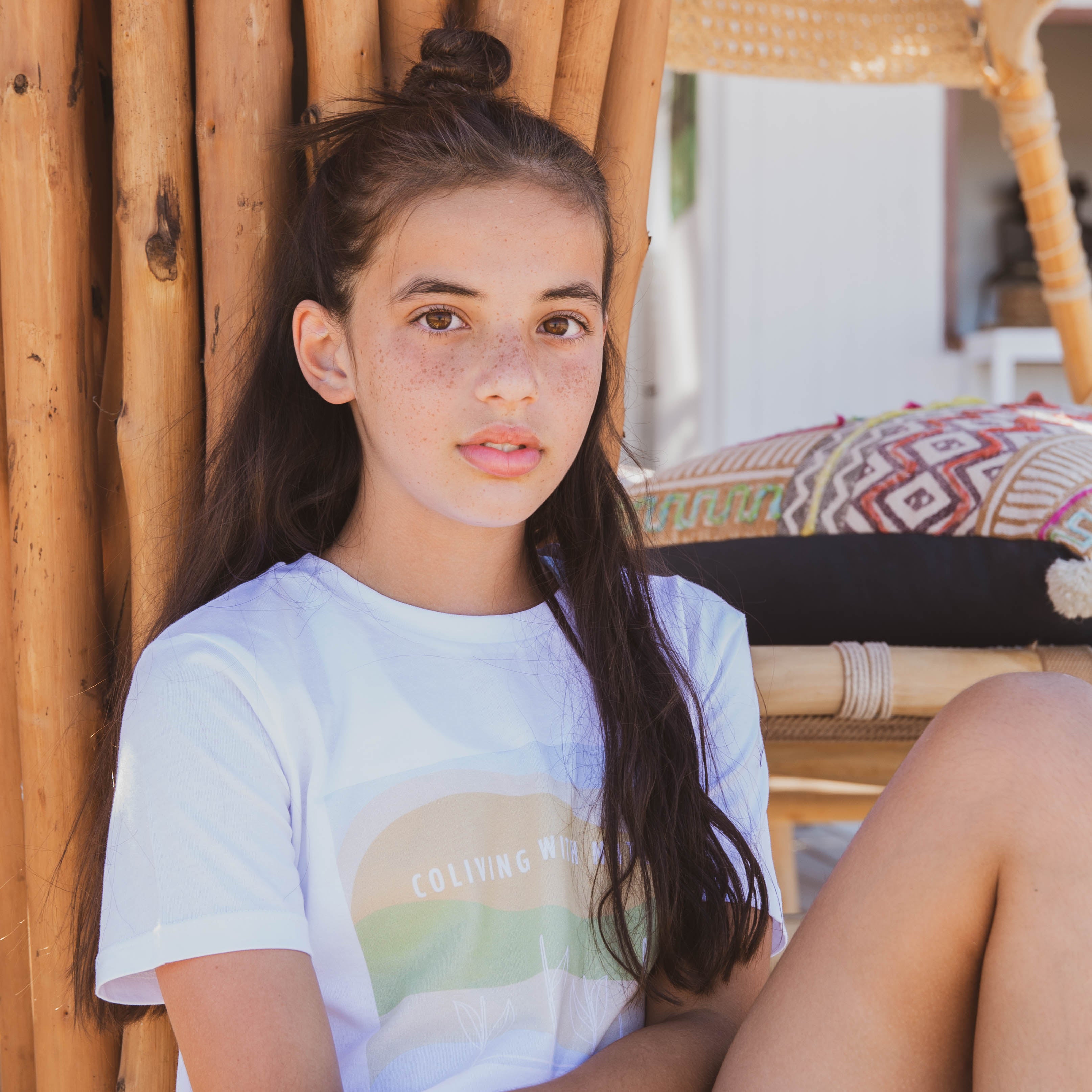 camiseta infantil algodón organico