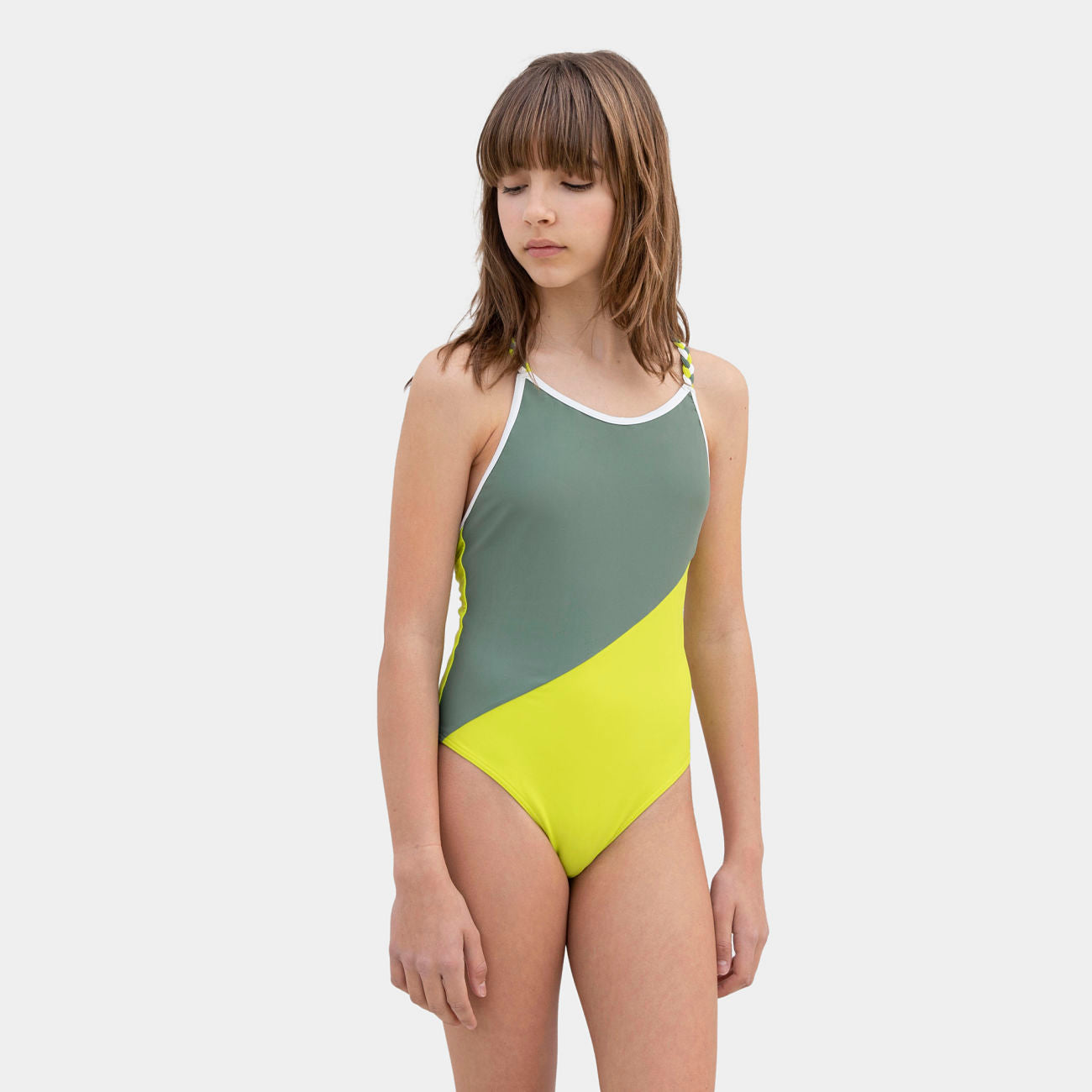 Bañador Rawaki Verde y Lima