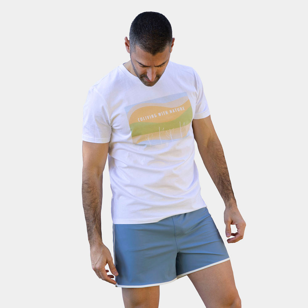 Bermuda Kuria hombre -azul-