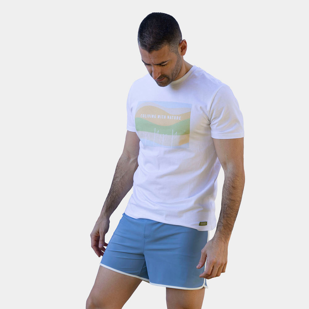 Bermuda Kuria hombre -azul-