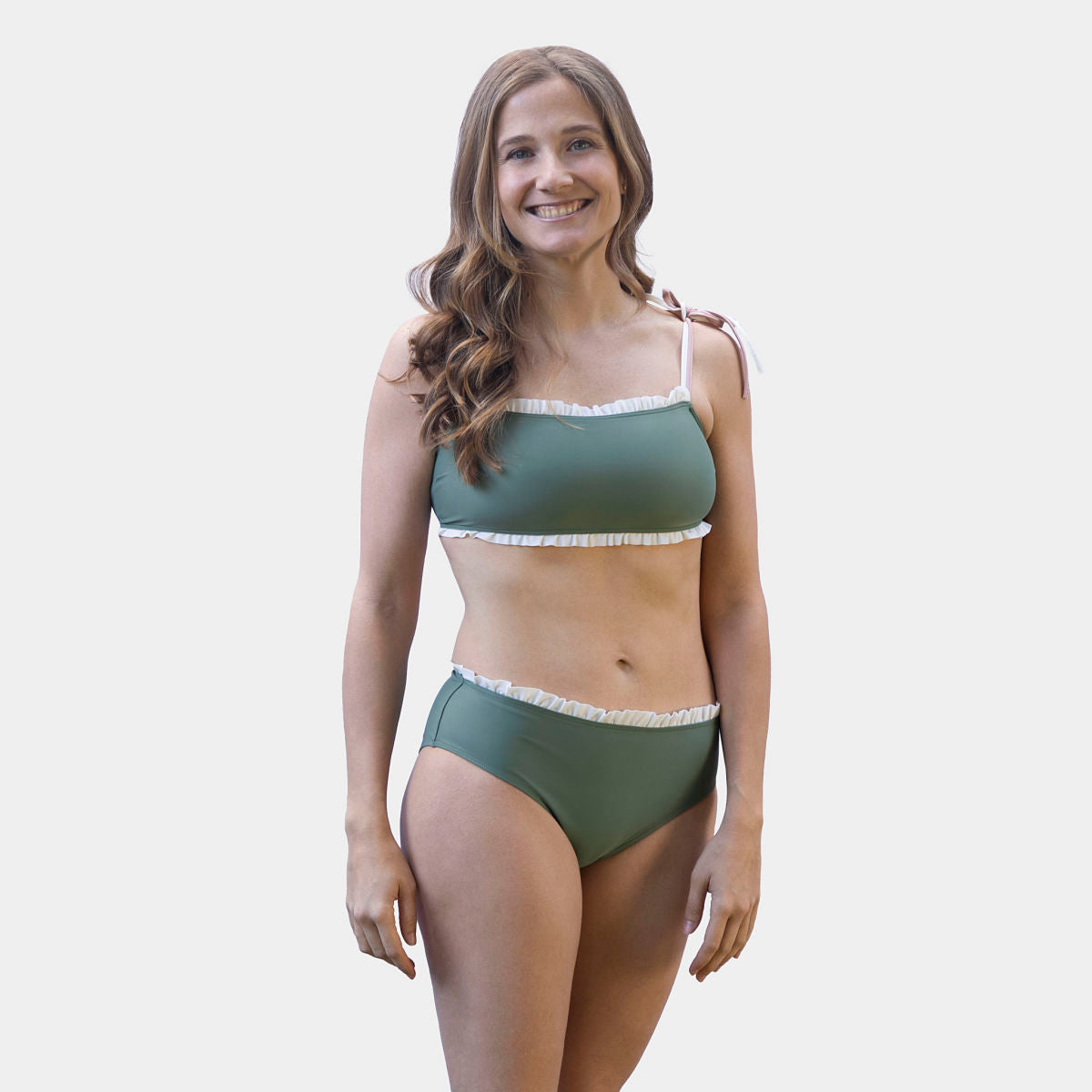 Bikini Teraina Top mujer -Verde-