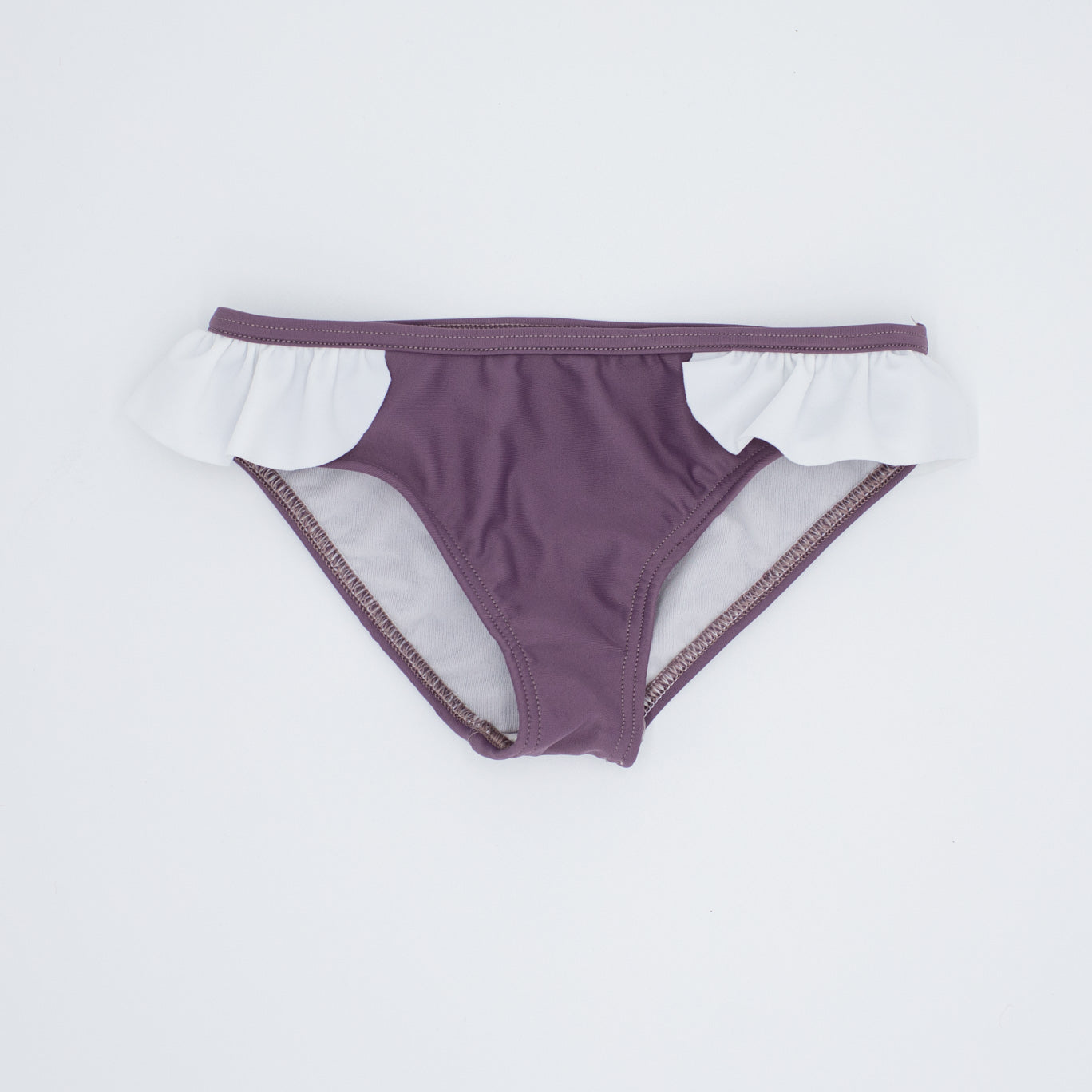 culetín de baño niña morado sostenible