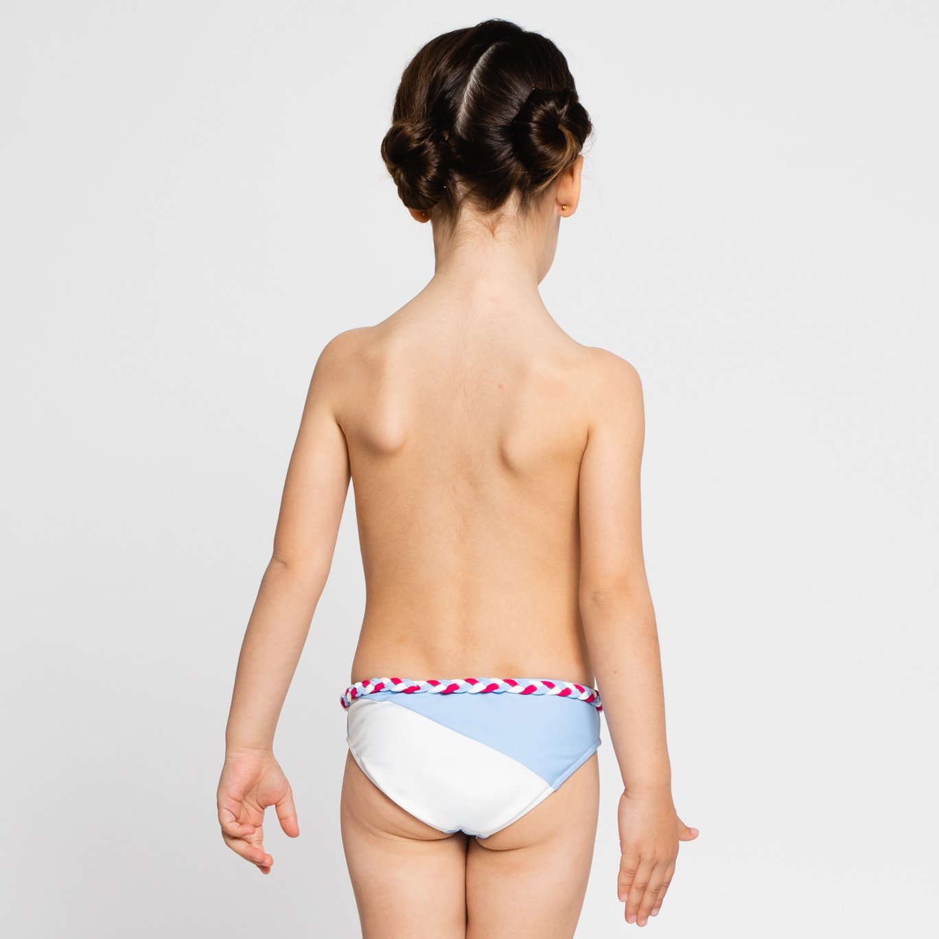 Culetín de baño niña azul sostenible