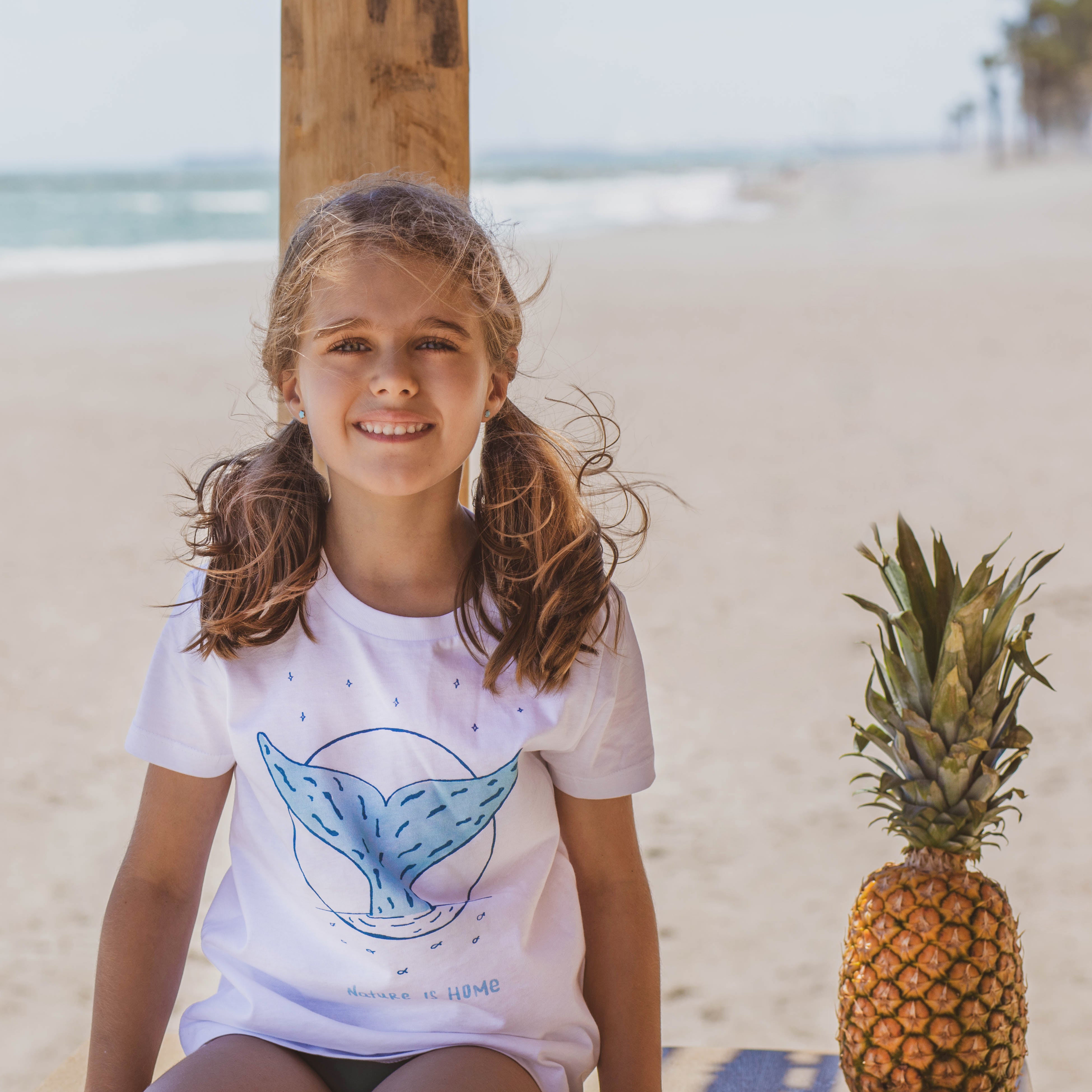 camiseta infantil algodón organico