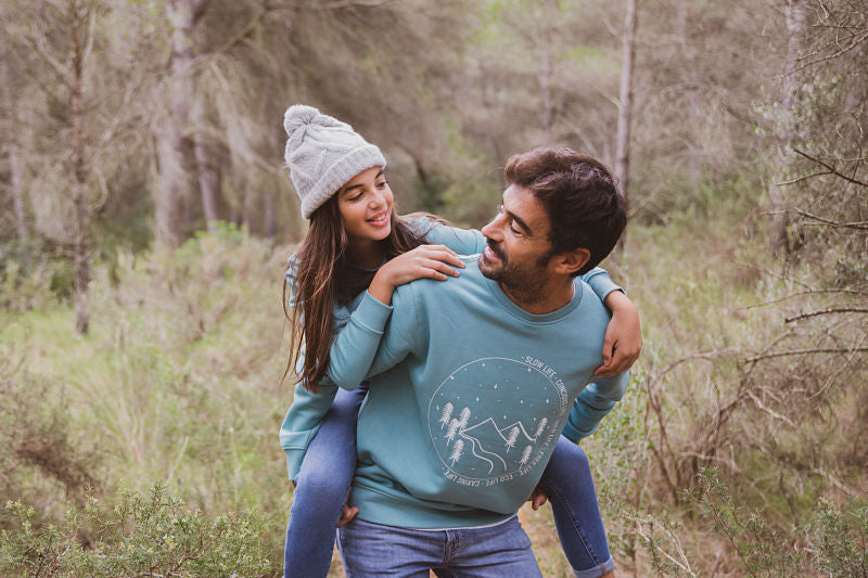 Sudadera adulto algodón orgánico Bosque