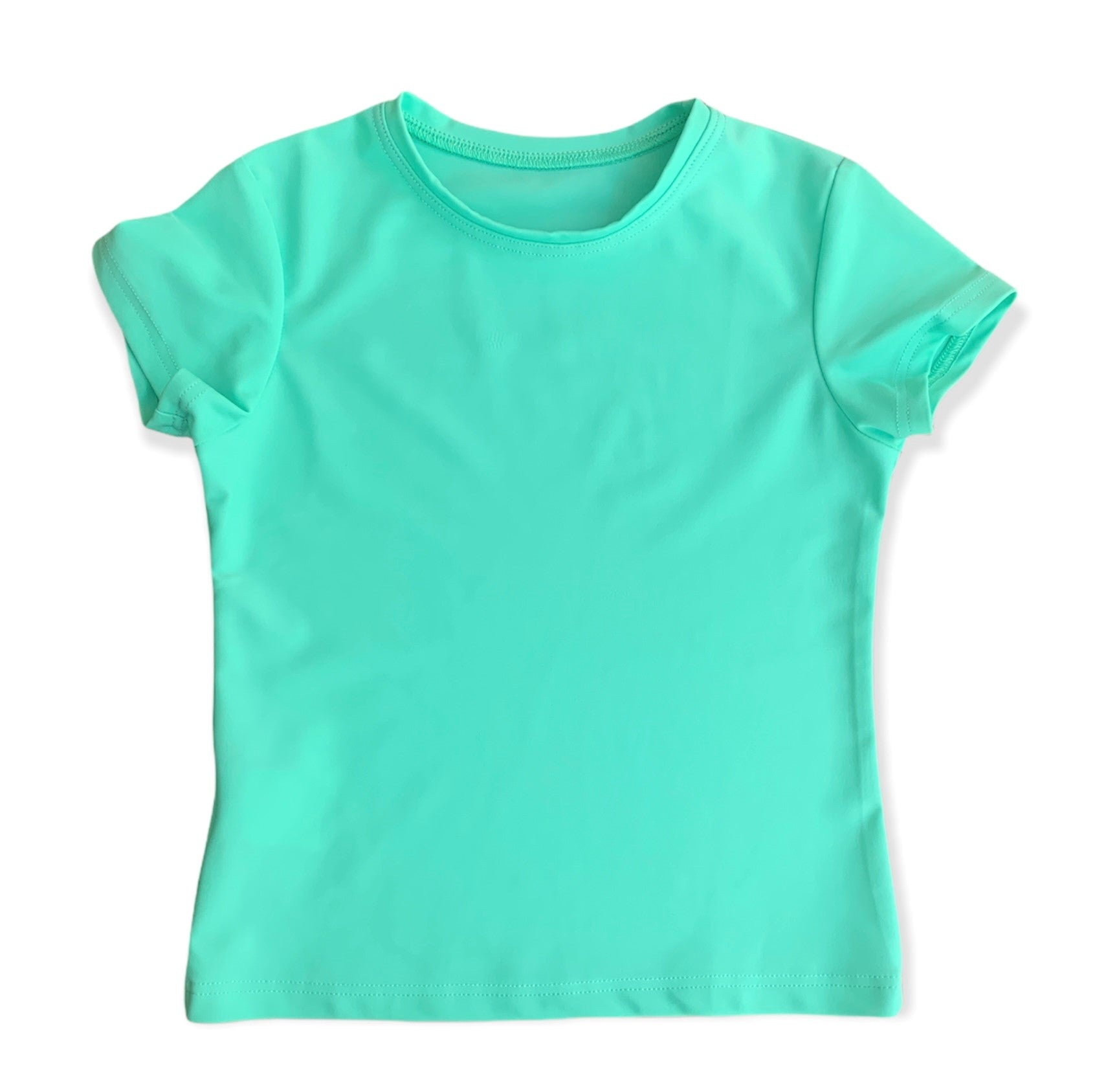 camiseta de baño protectora UPF50 azul sostenible